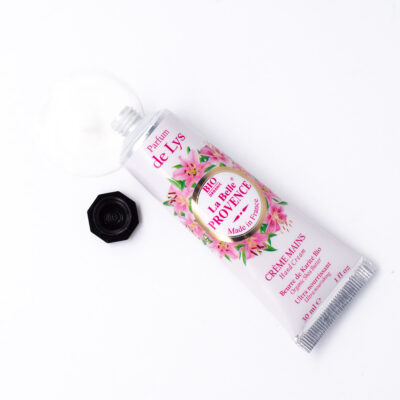 Creme mains parfum de Lys de la collection "La Belle Provence" - Fabriqué en France par La Savonnerie de Nyons