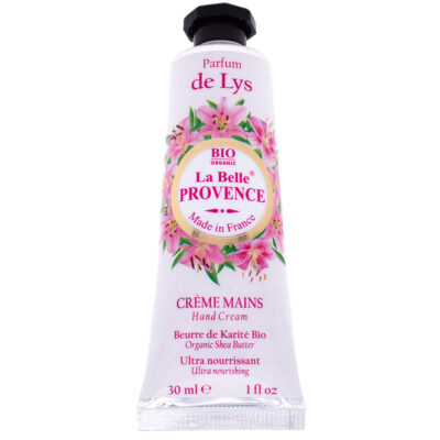 Creme mains parfum de Lys de la collection "La Belle Provence" - Fabriqué en France par La Savonnerie de Nyons