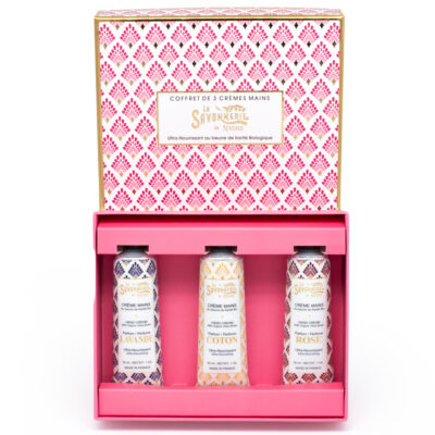 Coffret 3 Crèmes Mains 30ml Art Déco