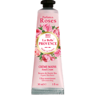 Creme mains a la rose de la collection "La Belle Provence" - Fabriqué en France par La Savonnerie de Nyons