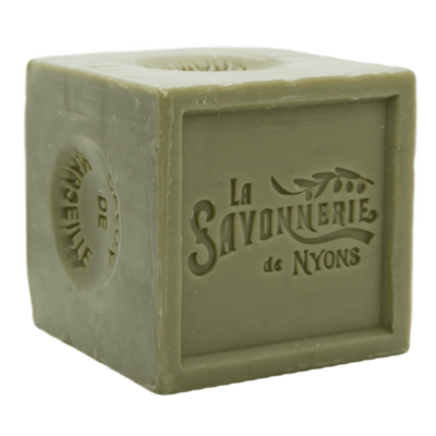 Cube de Savon de Marseille à l'huile d'olive de 300g de la collection "Savons traditionnels" - Fabriqué en France par La Savonnerie de Nyons