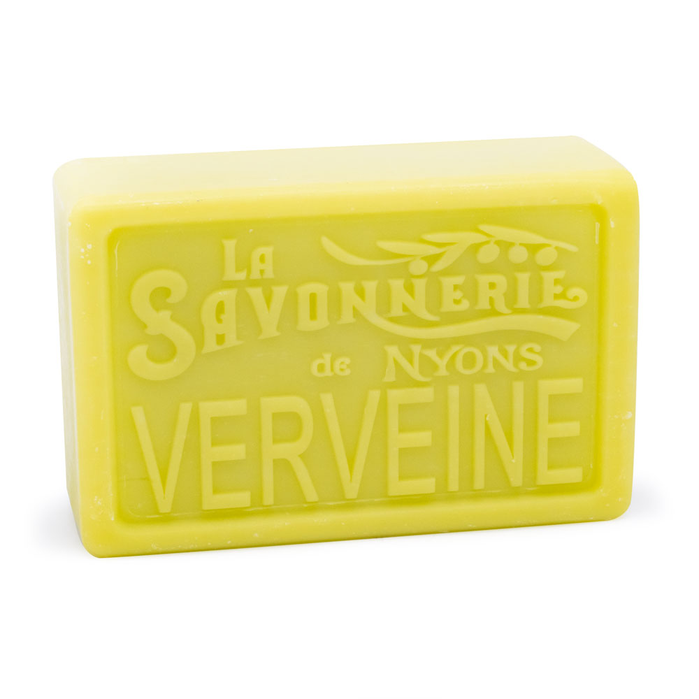 Savon verveine- de la collection "Savons pafumés- Les Agrumes" - Fabriqué en France par La Savonnerie de Nyons