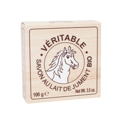 Savon rond au lait de jument BIO 100g