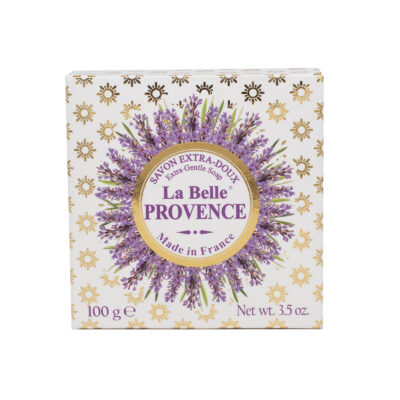 Savon de 100g à la lavande la collection de soins "La Belle Provence" - Fabriqué en France par La Savonnerie de Nyons