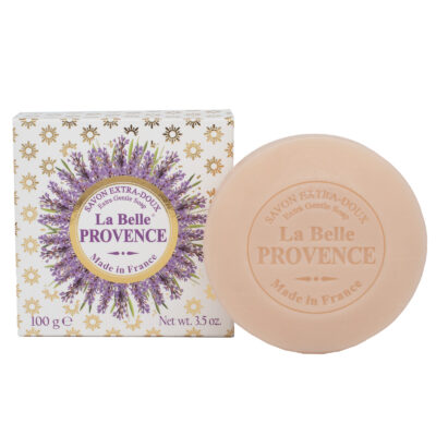 Savon de 100g à la lavande la collection de soins "La Belle Provence" - Fabriqué en France par La Savonnerie de Nyons