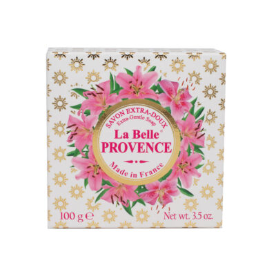 Savon de 100g au lys la collection de soins "La Belle Provence" - Fabriqué en France par La Savonnerie de Nyons