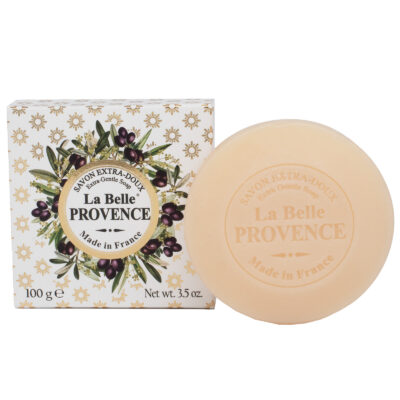 Savon de 100g à l'olivier la collection de soins "La Belle Provence" - Fabriqué en France par La Savonnerie de Nyons