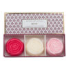 coffret 3 savons rose La Savonnerie de Nyons