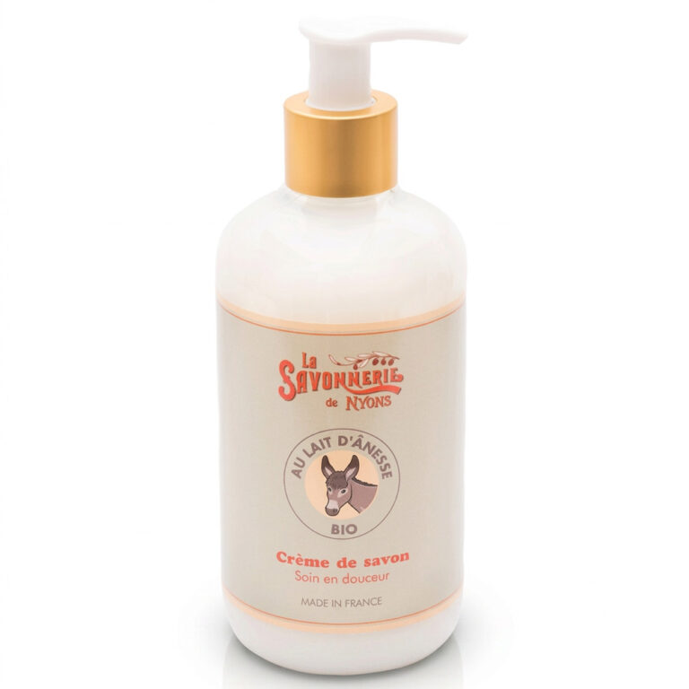 Crème de Savon Lait d'Ânesse Bio