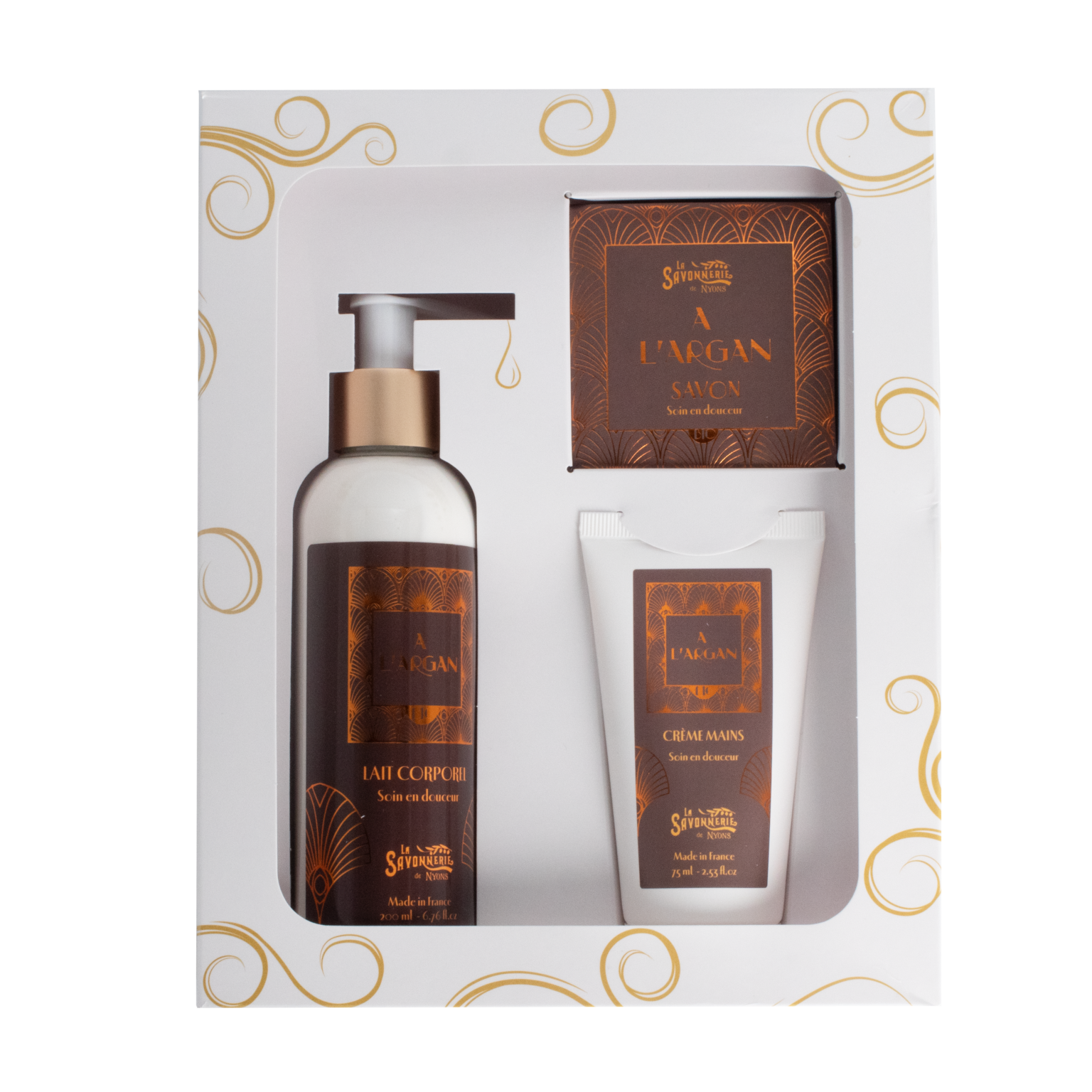 coffret à l'huile d'argan BIO - la Savonnerie de Nyons