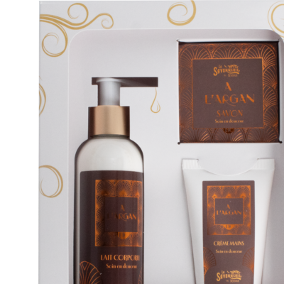 coffret à l'huile d'argan BIO - la Savonnerie de Nyons