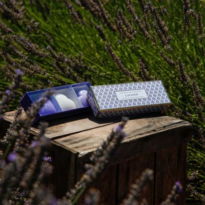 coffret 3 savons en forme de coeur La Savonnerie de Nyons