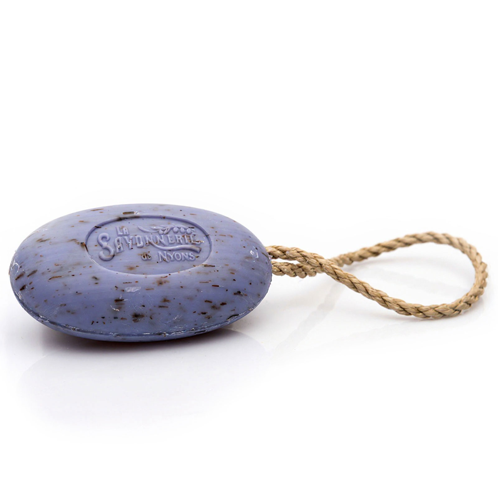 La Savonnerie de Nyons | La Savonnerie de Nyons Savon Exfoliant Corde Fleurs de Lavandin 200g