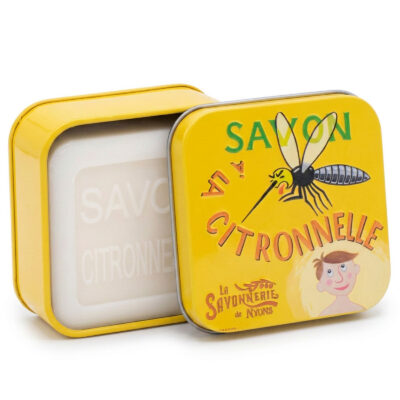 Boîte Métal & Savon A La Citronnelle 100g