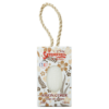Savon corde au lait d'anesse Bio de 200g de la collection "Savons exfoliants et spéciaux" - Fabriqué en France par La Savonnerie de Nyons