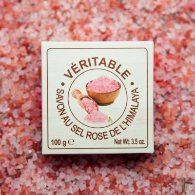 Savon au sel rose de l'himalaya