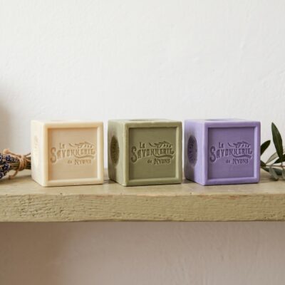 Cube Savon de Marseille Naturel 300g – Image 3
