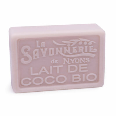 Savon au lait de coco Bio- de la collection "Savons parfumés" - Fabriqué en France par La Savonnerie de Nyons