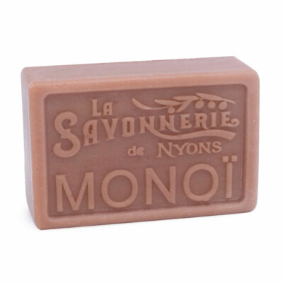 Savon monoi de la collection "Savons parfumés- Les Gourmands" - Fabriqué en France par La Savonnerie de Nyons