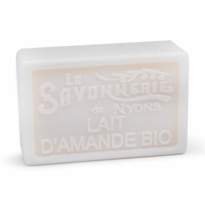 Savon au lait d'amande Bio- de la collection "Savons parfumés" - Fabriqué en France par La Savonnerie de Nyons