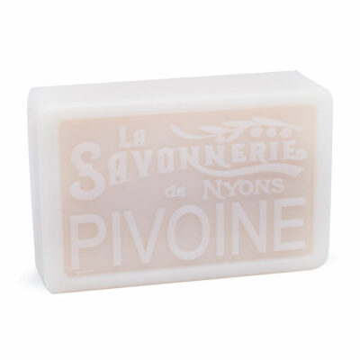 Savon pivoine de la collection "Savons parfumés- Les Florales" - Fabriqué en France par La Savonnerie de Nyons