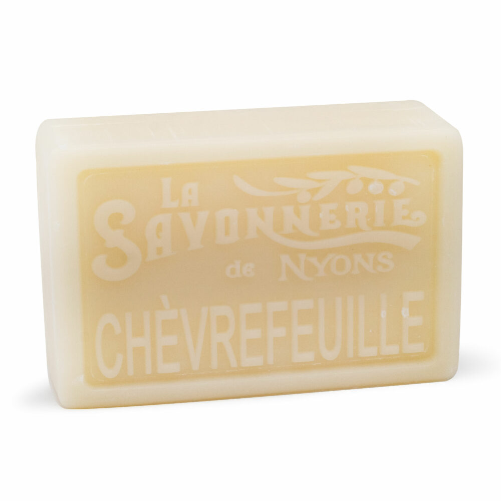 Savon Chevrefeuille- de la collection "Savons pafumés- Les Florales" - Fabriqué en France par La Savonnerie de Nyons