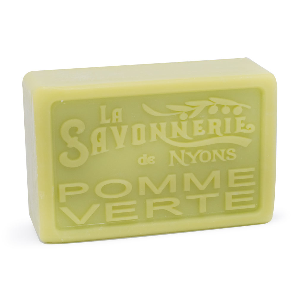 Savon pomme verte- de la collection "Savons pafumés- Les Fruités" - Fabriqué en France par La Savonnerie de Nyons