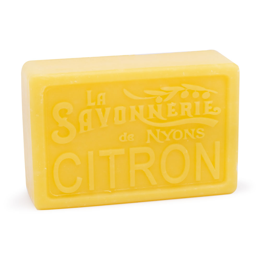 Savon citron- de la collection "Savons pafumés- Les Fruités" - Fabriqué en France par La Savonnerie de Nyons