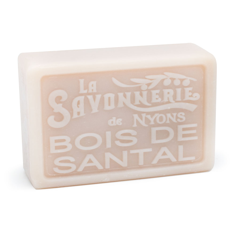 Savon bois de santal- de la collection "Savons pafumés- Les Boisés" - Fabriqué en France par La Savonnerie de Nyons