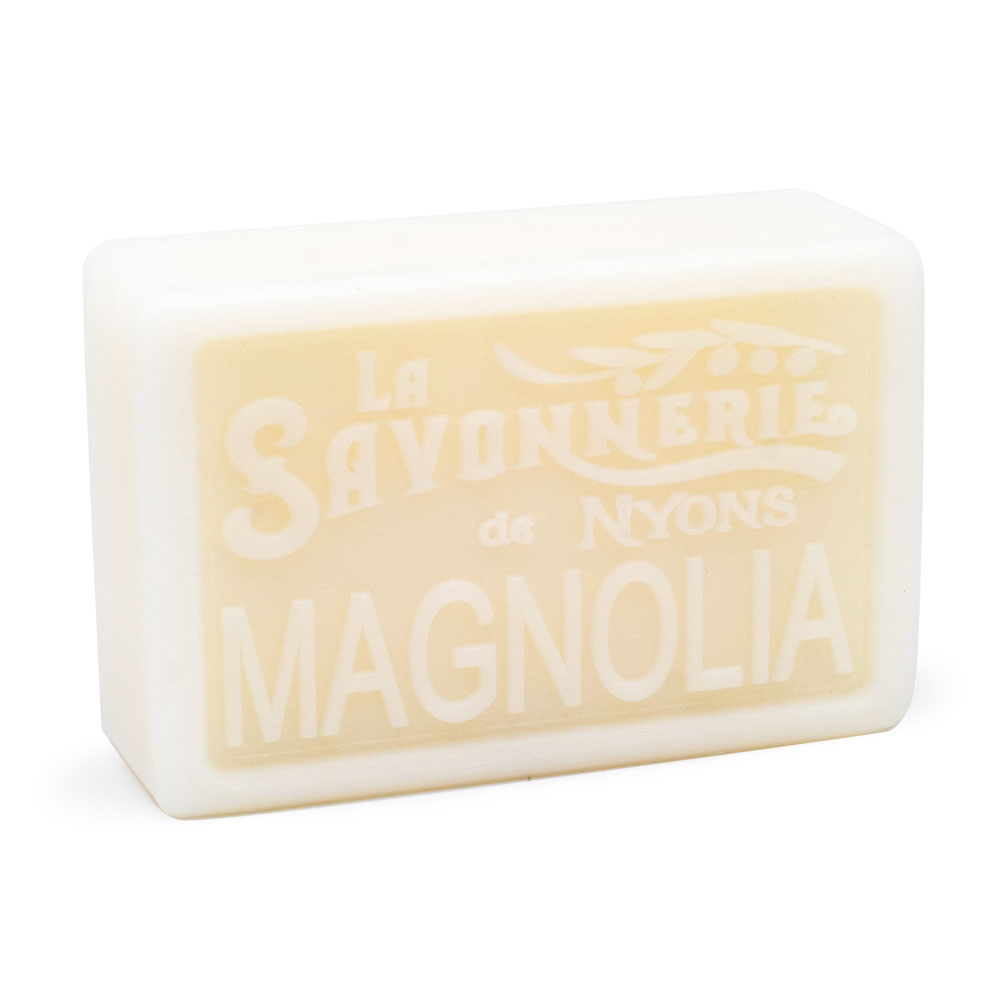 Savon magnolia- de la collection "Savons pafumés- Les Florales" - Fabriqué en France par La Savonnerie de Nyons