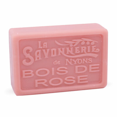 Savon bois de rose- de la collection "Savons Parfumés- Les Boisés" - Fabriqué en France par La Savonnerie de Nyons