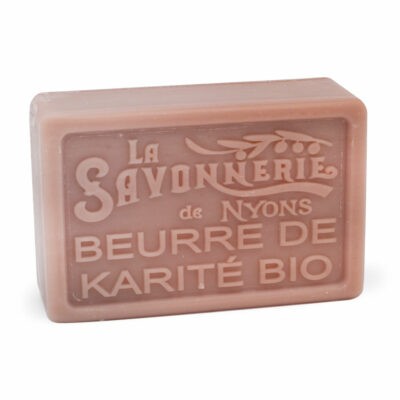 Savon au beurre de karité Bio- de la collection signature "Savons aux Laits Vegetaux Bio" - Fabriqué en France par La Savonnerie de Nyons