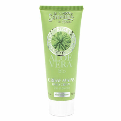 Creme mains a l'aloe vera Bio de la collection "Aloe Vera" - Fabriqué en France par La Savonnerie de Nyons