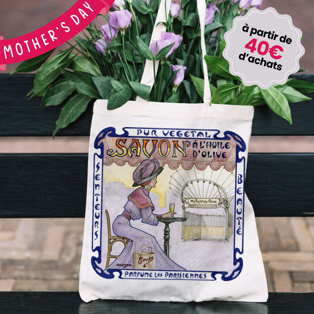 fetedesmeres totebag 1 | La Savonnerie de Nyons
