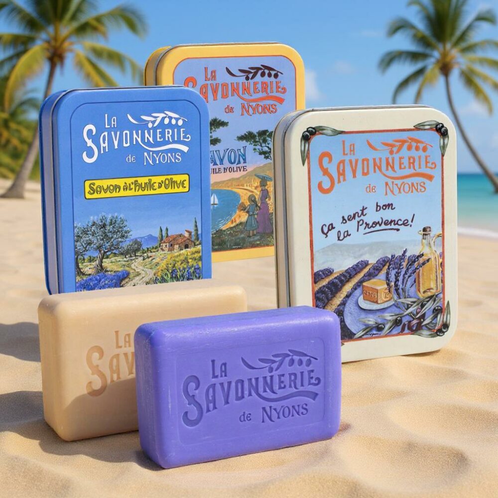 Pack Summer - 3 Boites Métal Savon 200g