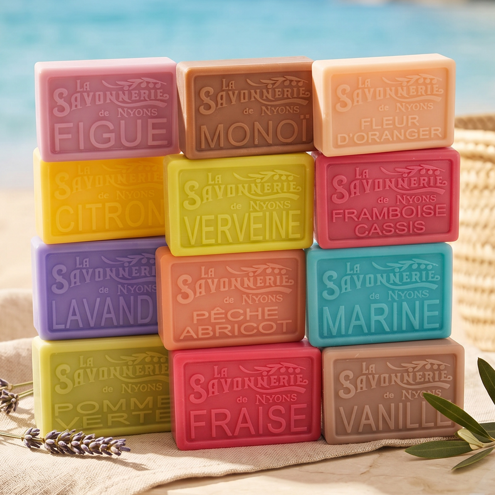 Pack Summer - 12 Savons 100g