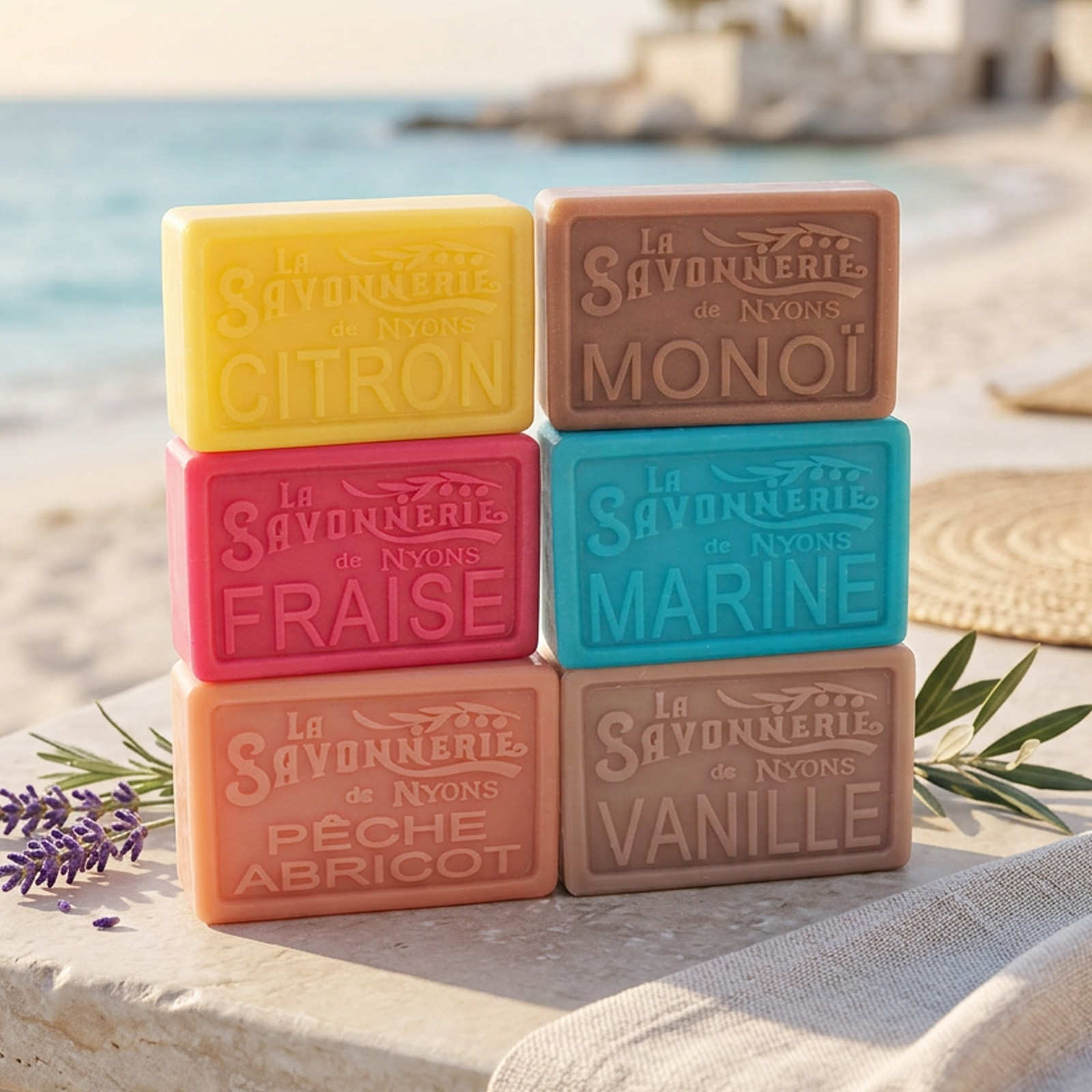 Pack Summer - 6 Savons 100g