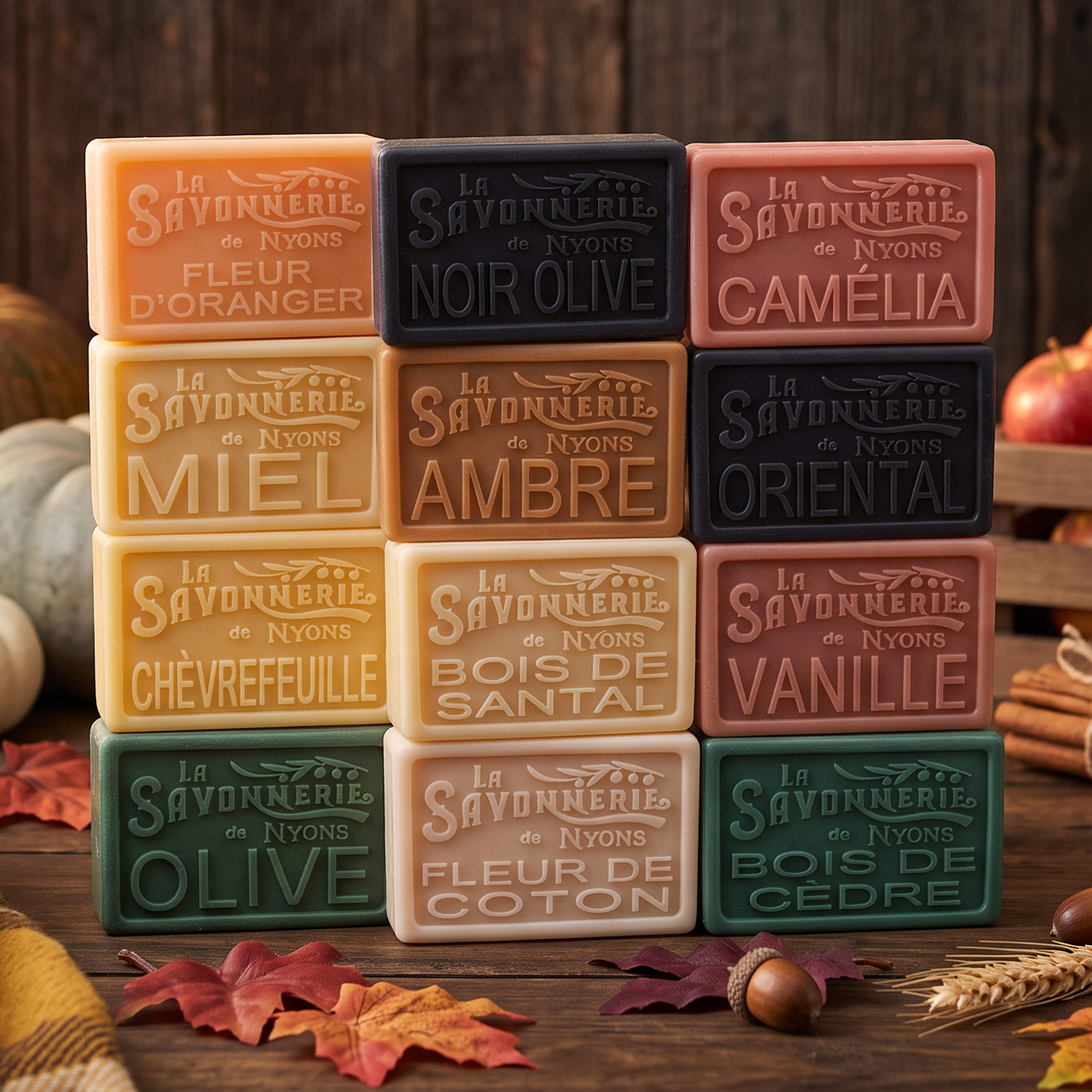 Pack Automne - 12 Savons 100g