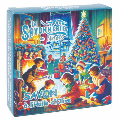 Alternative view of Savon 100g Orange Cannelle - Beurre de Karité Bio et Huile d’Olive de Nyons – Étui en Carton Noël – Les Cadeaux