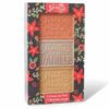 Fourreau 3 savons de Noël 100g - Pomme Cannelle, Vanille, Orange Cannelle