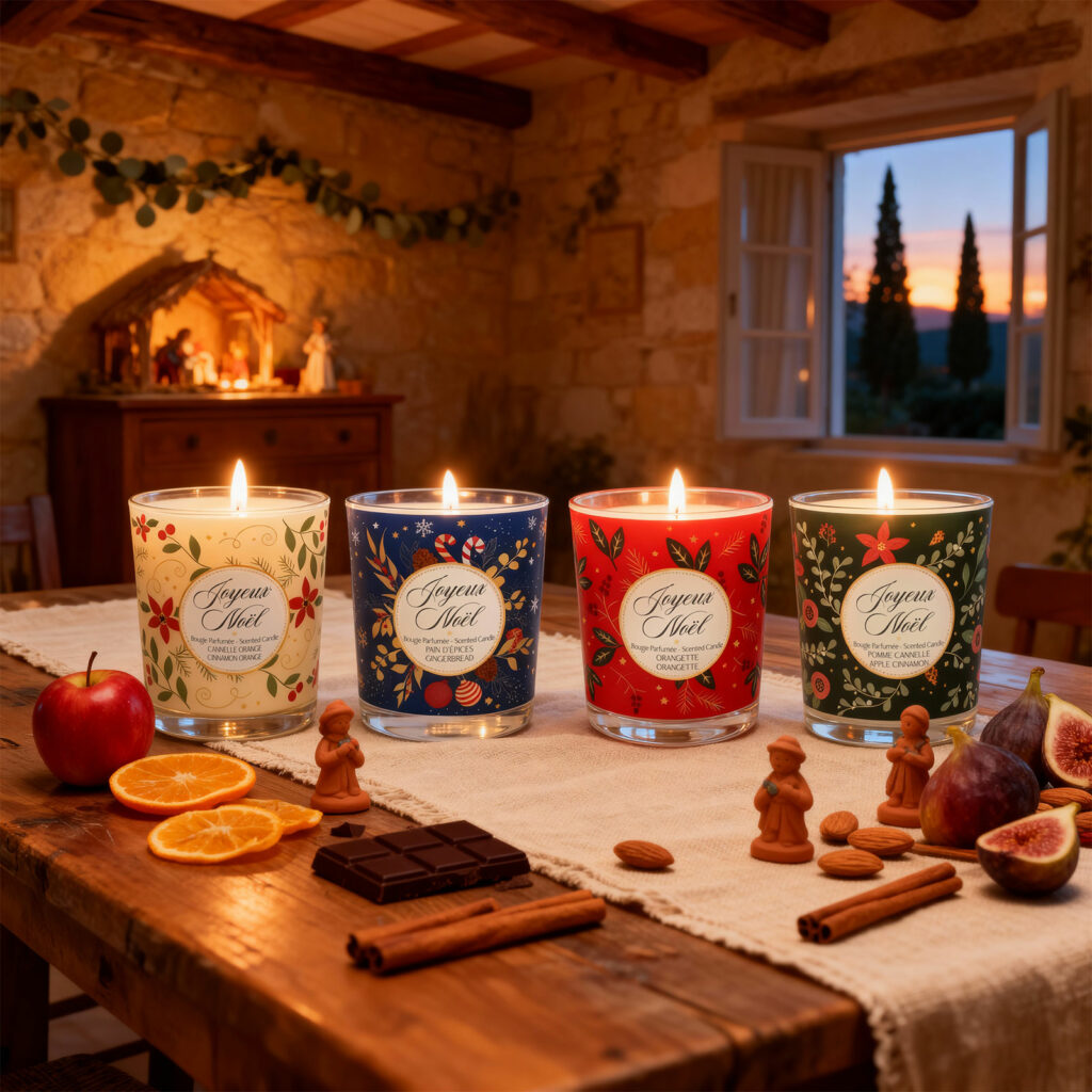 Pack Bougies de Noël