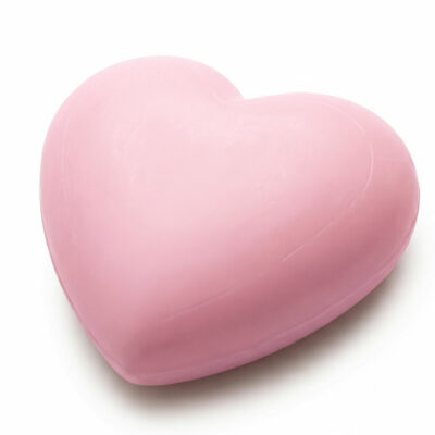 Savon parfum Rose en forme de cœur (25g) - OFFERT