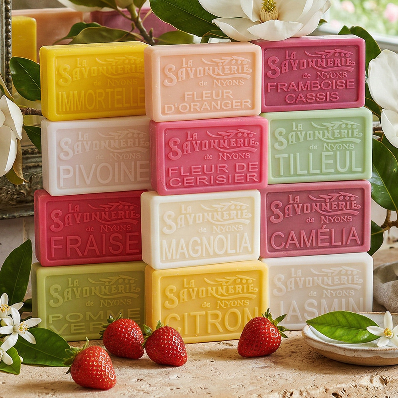 Pack de Printemps - 12 Savons 100g