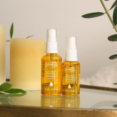 huiles essentielles de citronnelle / La Savonnerie de Nyons